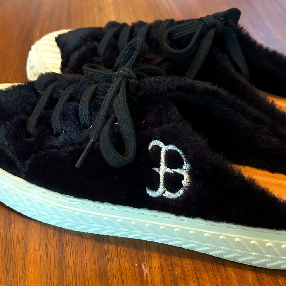 Black Sneaker Slip-ons